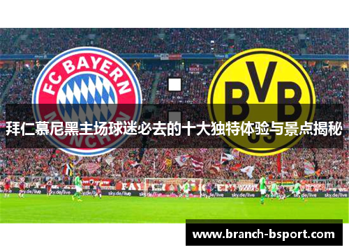 拜仁慕尼黑主场球迷必去的十大独特体验与景点揭秘